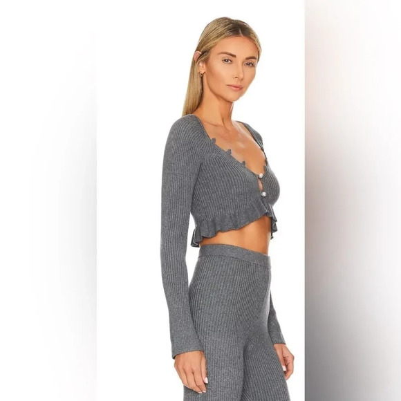 TWO PIECE MAJORELLE EDNA MICRO CARDIGAN AND KNIT PANTS  XS NWT - Picture 14 of 17